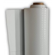Dura Skrim Plastic Sheeting - String Reinforced - 24' Wide - 20mil - White - *SELECT LENGTH*