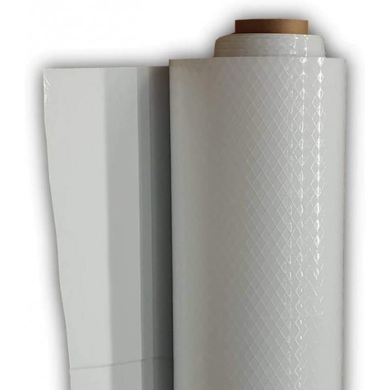 Dura Skrim Plastic Sheeting - String Reinforced - 12' Wide - 20mil - White - *SELECT LENGTH*