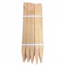 2 Foot Wooden Stakes - 25 Per Bundle