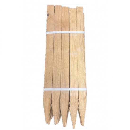 2 Foot Wooden Stakes - 25 Per Bundle