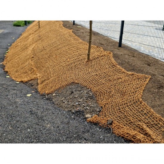 Jute 100% Biodegradable Erosion Control Matting - 4' x 225'