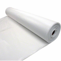 Poly Cover White Polyethylene Plastic Sheeting  - *SELECT SIZE*