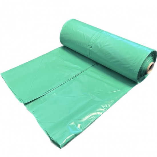 Biodegradable Green Plastic Sheeting - 6 mil