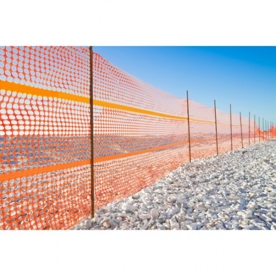 Orange Safety Fence - 4' x 100'