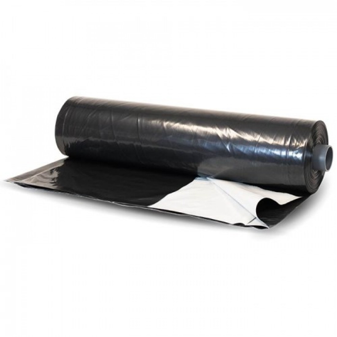 Dura Smooth Plastic Sheeting 24' Wide 20mil Black/White