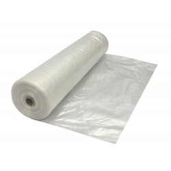 Poly Cover Clear Polyethylene Plastic Sheeting - 6 mil - 10' x 100' 